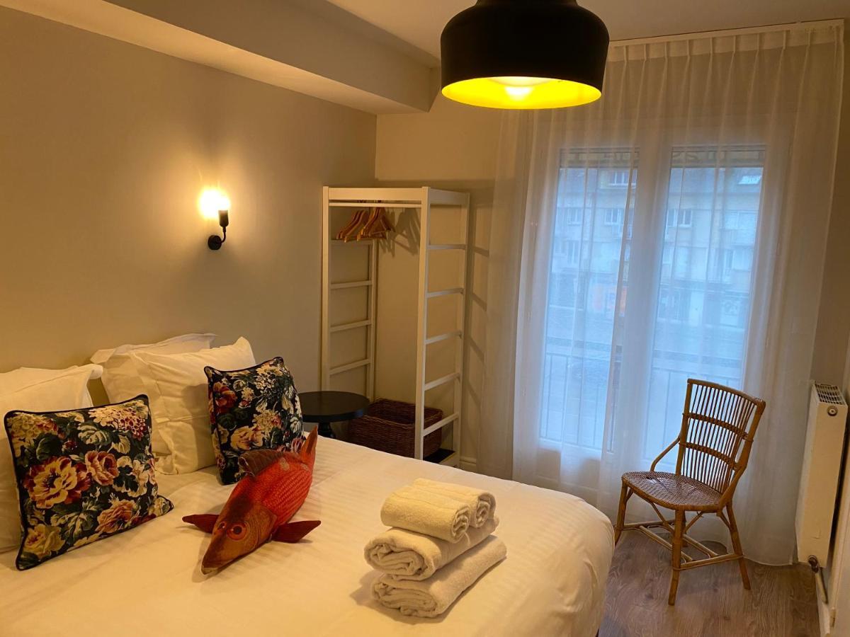 Hotel Les Bains Saint-Valery-en-Caux Exterior foto
